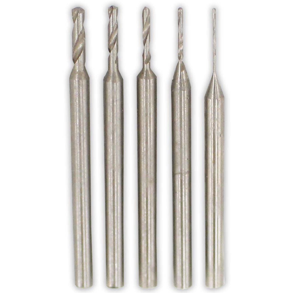 DYNAMIC 100 Piece Assortment of Drill Bits | Premium High-Speed Steel Construction | Versatile Sizes & Shapes | ⅛" Shank | Ideal for Woodworking, Metal Crafting, Home Repairs | Rotary Tool Compatible