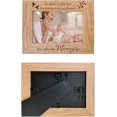 thumbnail image 5 of Picture Frames 6x8 Wooden Engraved Picture Frame Boy Mommy Rustic Photo Frame with Solid Wood and High Definition Glass for Table Display Pictures and Wall Mounting Photo, 5 of 9