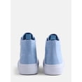 thumbnail image 4 of Wonder Nation Girl’s Canvas Charm Embellished High Top Platform Sneakers, 4 of 4