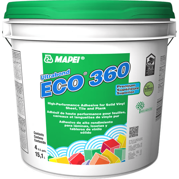 Mapei Ultrabond ECO 360 Adhésif Haute Performance de Qualité Supérieure, 15,1 Litres