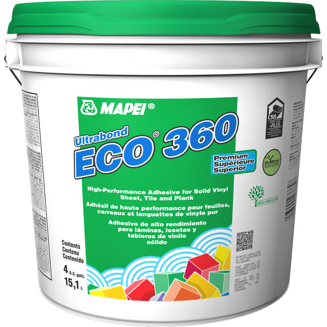 Mapei Ultrabond ECO 360 Adhésif Haute Performance de Qualité Supérieure, 15,1 Litres