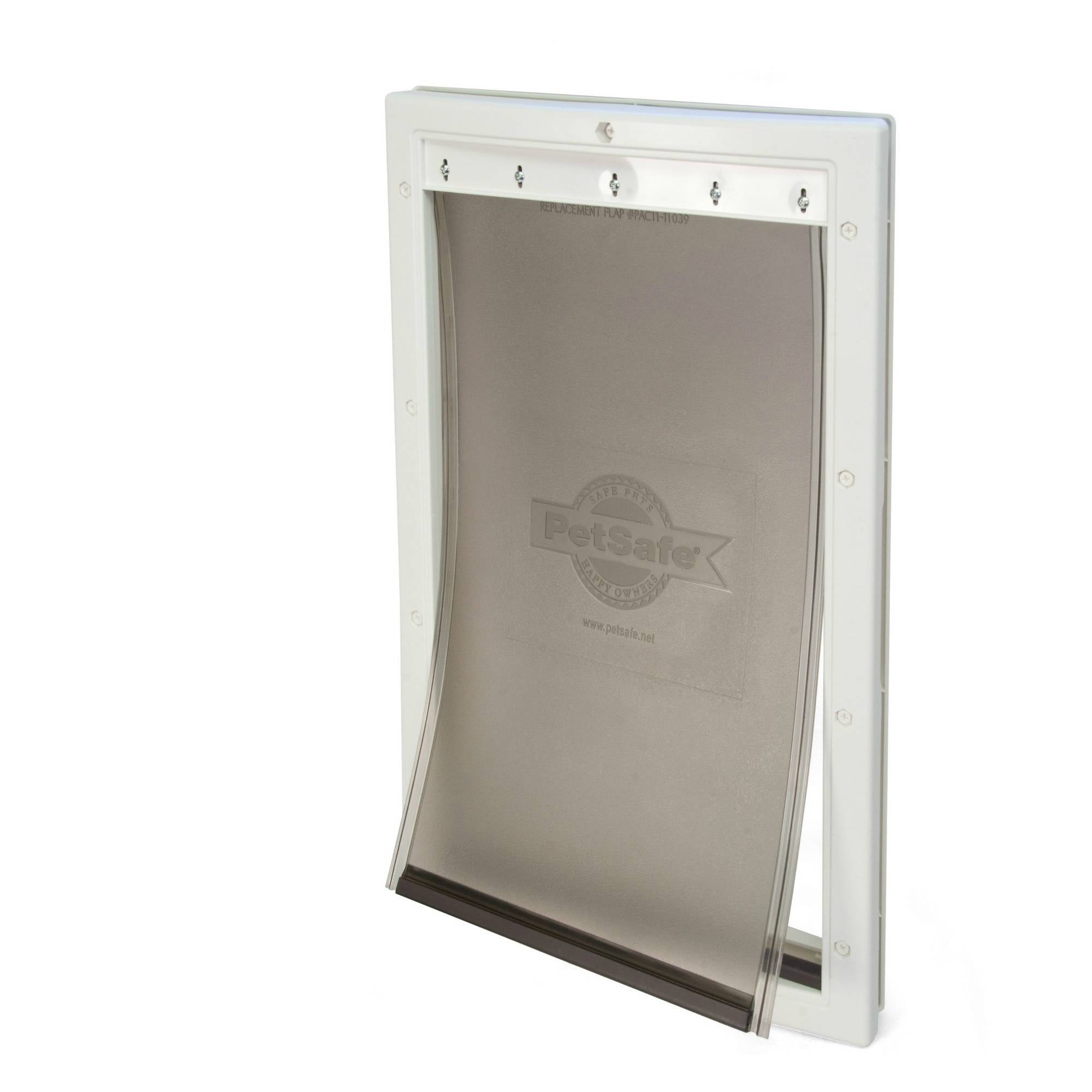 Guardian By Petsafe White Plastic Pet Door Large For Pets To 100