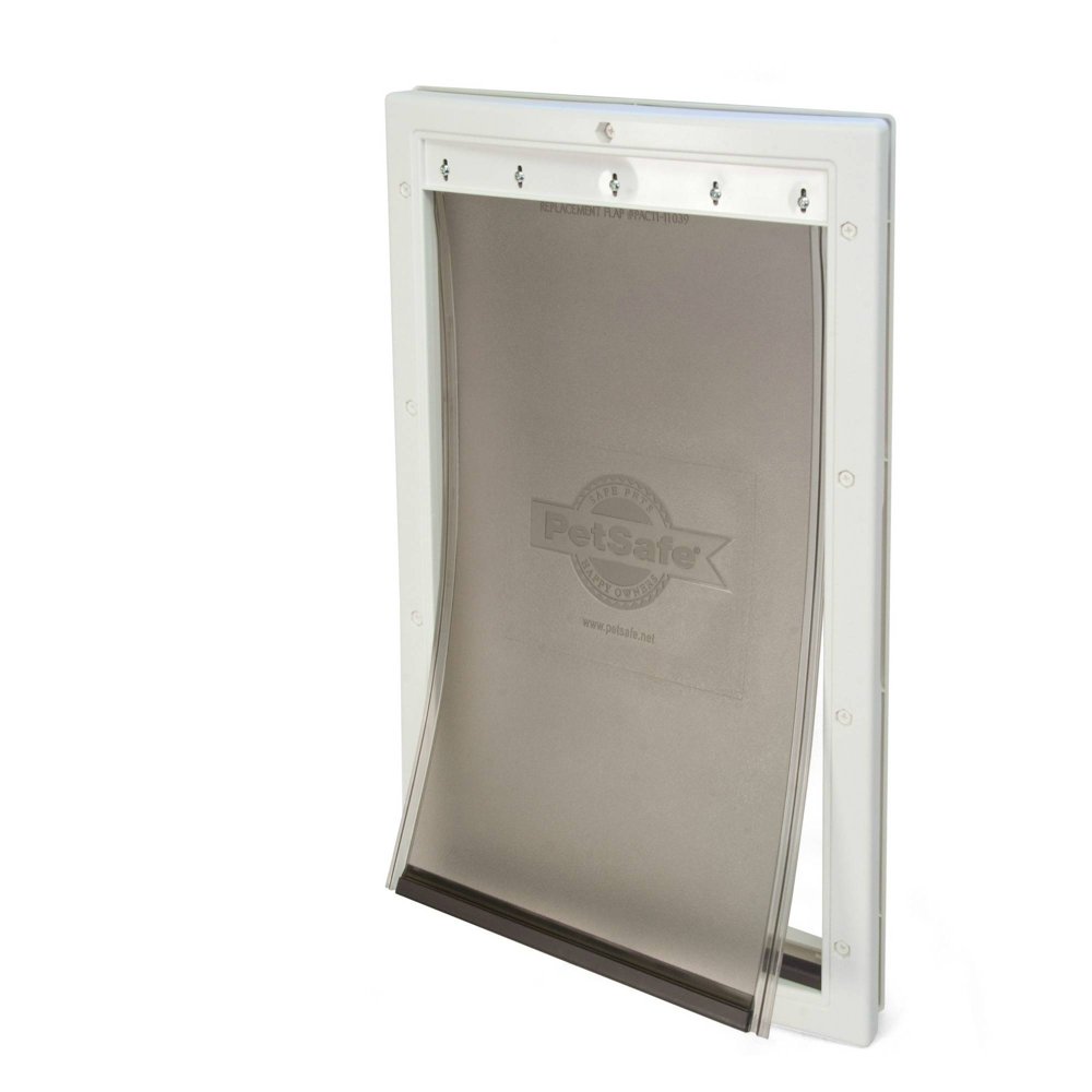 Guardian by PetSafe White Plastic Pet Door, Large for Pets to 100 lbs