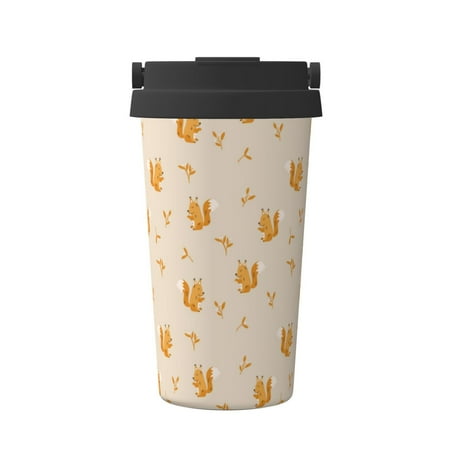 

Junzan Squirrel Animal for Stainless Steel Vacuum Insulated Tumbler - Reusable Insulated Cold Brew Iced Coffee Cup Thermos -Gifts for Women Men Him Her