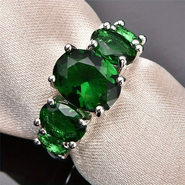 Fashion Eternity Rings Luxury Jewelry Wedding Engagement For Women Girls Gift