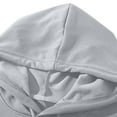 thumbnail image 4 of Yuyuzo Hoodies for Men Plus Size Long Sleeve Oversized Sweatshirts Drawstring Solid Color Pullover, 4 of 6