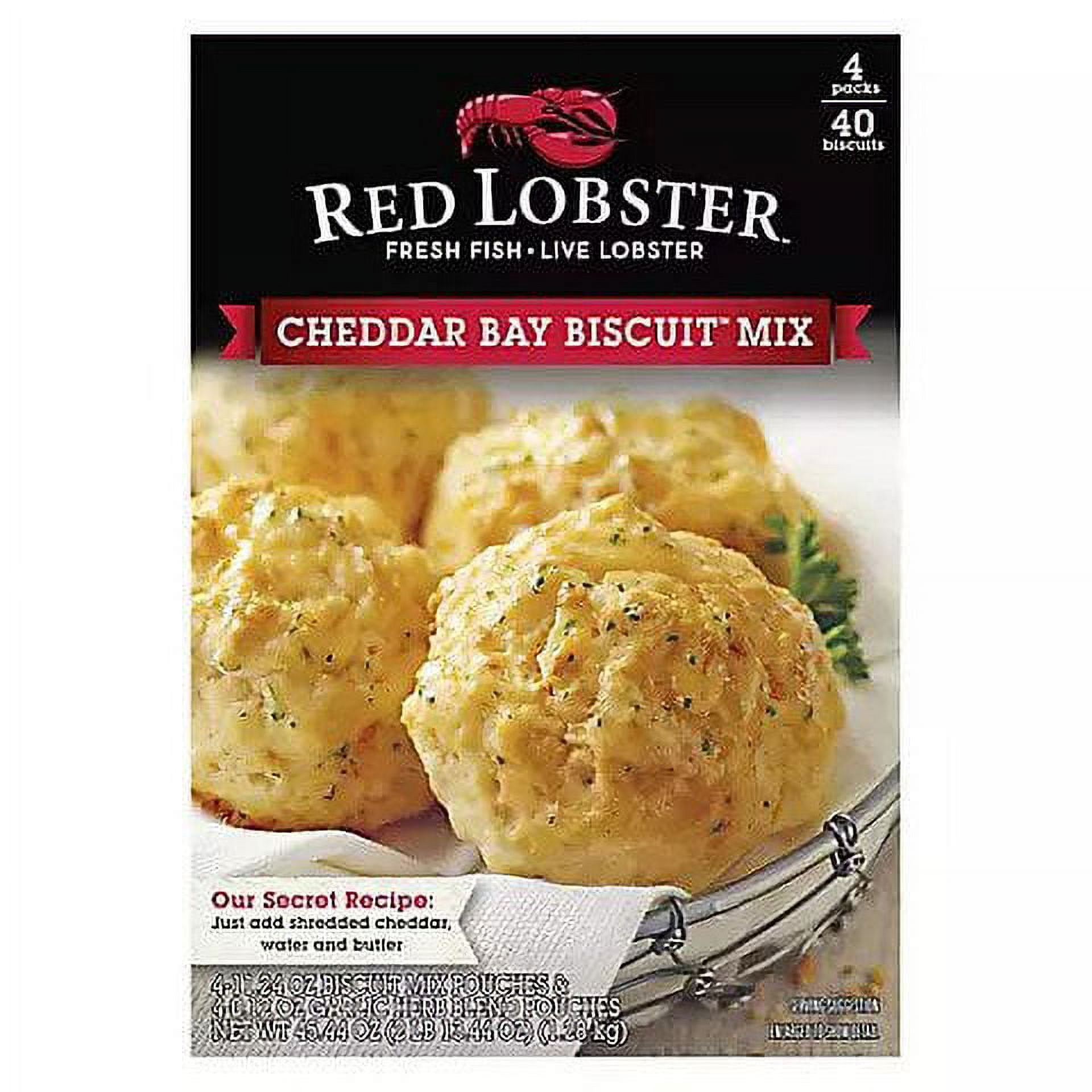 Product of Red Lobster Cheddar Bay Biscuit Mix 4 Pk. 2 lbs.