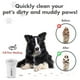 thumbnail image 4 of Limpiador Portátil Dexas Mediano Blanco Brillante Edición Especial para Patas de Perro, 4 of 6