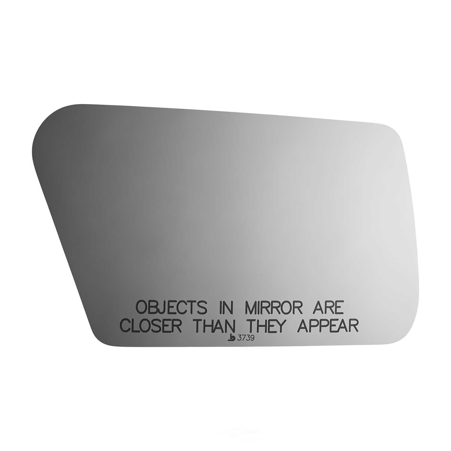 Burco Side View Mirror Replacement Glass - Clear Glass - 3739