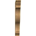 thumbnail image 2 of Ekena Millwork 5 1/2"W x 38"D x 42"H Funston Traditional Smooth Bracket, Western Red Cedar, 2 of 4