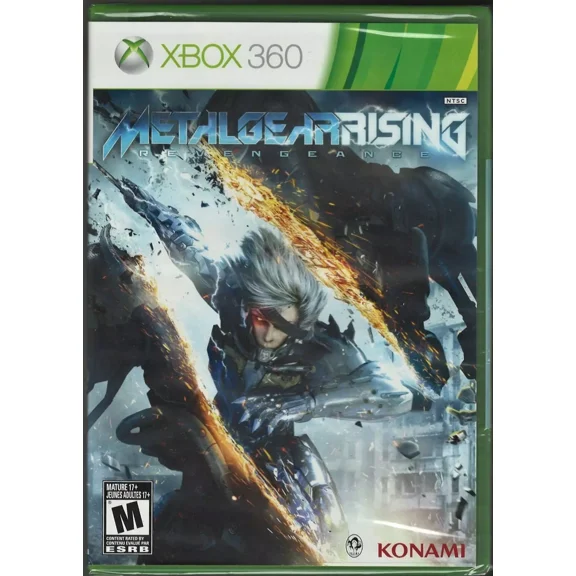 Metal Gear Rising: Revengeance Xbox 360 BC XB1 (Brand New Factory Sealed