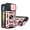 Rosegold, variant on JTCASES for iPhone 8 Plus/7 Plus Case with Sliding Lens Window Magnetic Car Mount Rotating Kickstand Hybird 3-layer Non-slipping Military-grade Protection Shell, Rosegold