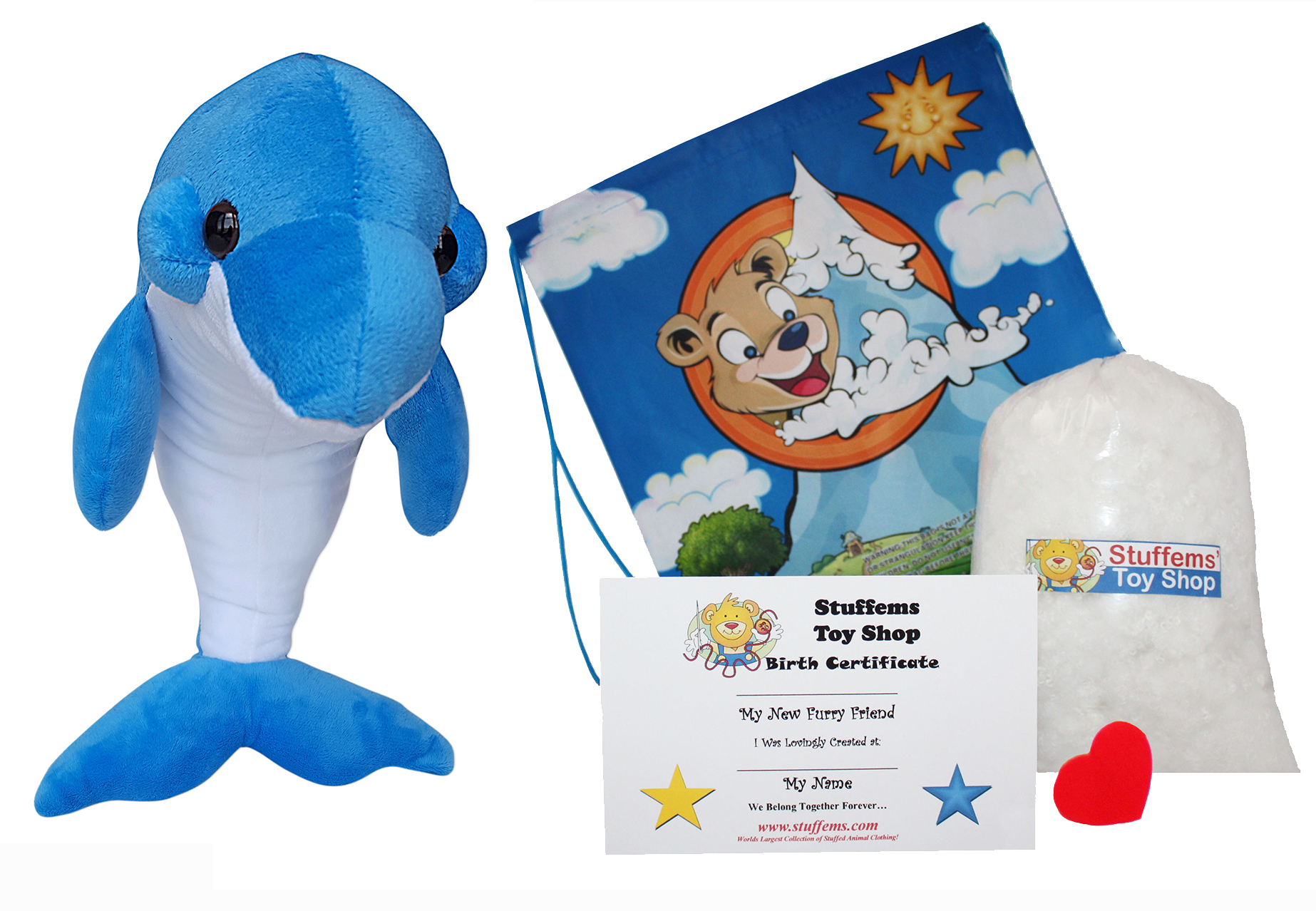 cuddly dolphin toy