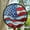 American Flag, variant on Cardinal Stained Glass Suncatcher, Bird Lover Window Hanging, Bird Glass Art, Home Decor, Cardinal Window Decor, Memorial Suncatcher, Stained Glass Ornament 2025, Holiday