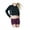 Black - 001, variant on Aeropostale Womens Cropped Sweatshirt, Black, Juniors, X-Large