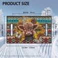 thumbnail image 7 of Aplkyhs Aztec Cow Golf Cart Seat Cover Travel Sports Golf Cart Covers Suitable for All Seasons Breathable Protect Your Golf Car Seat Easy to Clean, 7 of 7
