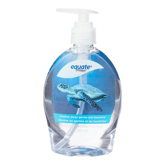 Equate Liquid Hand Soap- 225mL, Original Clear Formula, Fresh Scent