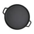 thumbnail image 1 of Pancake Flat Frying Pan, Cast Iron Skillet for Kitchen, Anti Stick, Even Heating, Multifunctional, Easy to Clean, Flat Bottom, Suitable for All Pancakes, 1 of 7