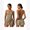 Khaki, variant on IWEMEK Women's Tennis Dresses Twist Front Split Ruffle Cami Dress with shorts Golf Active Dress