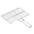 thumbnail image 4 of Stainless Grilling Basket Clip Style Grill Mesh Vegetable Grill Rack Meat Grill Rack, 4 of 6