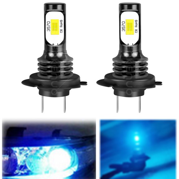 For Hyundai Veloster 2012-2015 2016 2017 Ice Blue LED Headlight Bulbs High/Low Beam