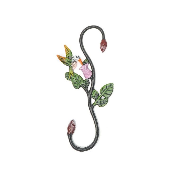 Hevirgo S Hooks for Hanging Plants, Large S Hook for Hanging Heavy Duty, Plant Hanger Hook for Garden Outdoor Animal Pattern Hanging Baskets, Size: 1
