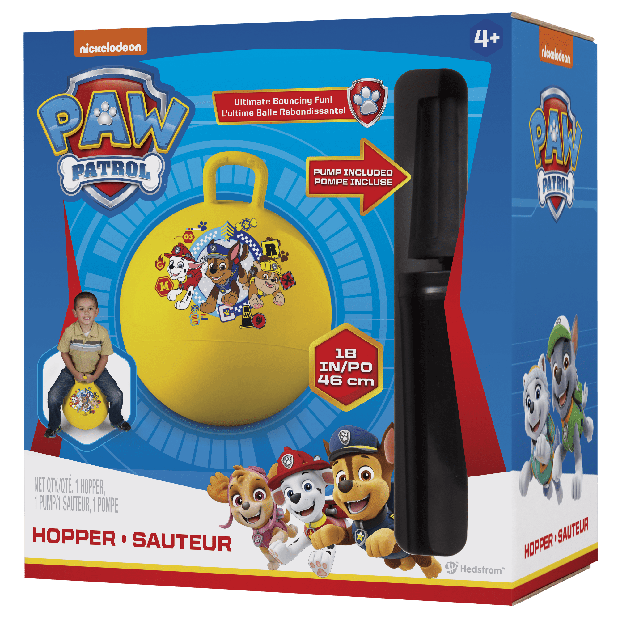Hedstrom - 18" Hopper with Pump, Paw Patrol