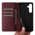 thumbnail image 5 of ELEHOLD Case for Samsung Galaxy A16 5G, RFID Blocking Wallet Phone Case, Shockproof Leather Cover with Kickstand, Magnetic Closure,Winered, 5 of 9