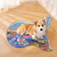 thumbnail image 4 of Thickened Pet Water Play Mat Interactive Floating Fish Design Summer Pad for Indoor Dogs and Cats with Inflation Tools, 4 of 5