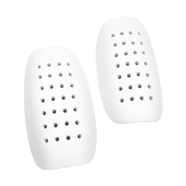 2 espinilleras ligeras para jóvenes y adultos, portátiles y cómodas. 95 mm