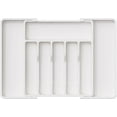 thumbnail image 1 of Lifewit Silverware Drawer Organizer, Expandable Utensil Tray for Kitchen, BPA Free Flatware and Cutlery Holder, Adjustable Plastic Storage for Spoons, 1 of 2