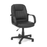 OFM 22 in Manager's Chair with Swivel & Lumbar Support, 250 lb. Capacity, Black