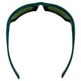 thumbnail image 4 of Raze Eyewear J-Frame Sunglasses for Men & Women Black-Blue Frame with Green- Blue Lenses Shatterproof Durable for Sports & Outdoor Adventures, 4 of 7