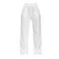 thumbnail image 5 of Outfmvch Wide Leg Pants Woman Sweatpants Women Baleaf Pants Women Barrel Pants Women Cargo Pants Womens Pants Womens Work Pants White Xs, 5 of 6