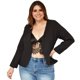 thumbnail image 4 of Blazer corto juvenil Roman Fashion/Tallas Extras, 2881 (Negro) negro 42 Roman Fashion JA-JUL-2881-NEGRO-ALL, 4 of 7