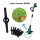 thumbnail image 5 of 30 piezas de cuchillas de repuesto de plástico, cuchillas para desbrozadoras, cuchillas para desbrozadoras, accesorios para desbrozadoras, cuchillas de repuesto para desbrozadoras inalámbricas - (negr, 5 of 5