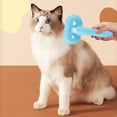 thumbnail image 2 of 2025 Advanced Brush Gentle Deshedding Tool for Cats and Dogs Reduces Loose Hair Promotes Coat with Included Smoothing Comb for All Hair Types, 2 of 4
