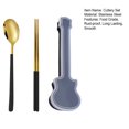 thumbnail image 2 of Cutlery Set 1 Set Dinning Mirror Polish Practical Metal Cutlery Set Camping Reusable Flatware, 2 of 5