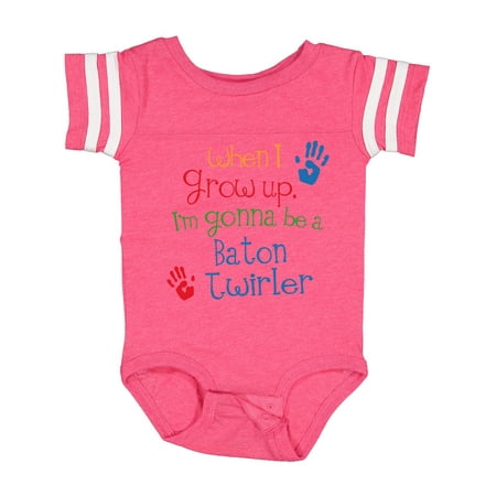 

Inktastic Baton Twirler Future Gift Baby Boy or Baby Girl Bodysuit