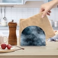 thumbnail image 2 of Yayeee Napkin Holder for Table Set of 2 Kitchen Paper Tissue Organization, Watercolor Sky Pattern, 2 of 8