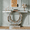color1, variant on MMGW 47" Mirrored Console Table, Silver, U Base, Hand-Spliced Line Design