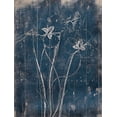 thumbnail image 2 of Grey, Jace 12x14 White Modern Wood Framed Museum Art Print Titled - Wood Floral Blues Mate, 2 of 4