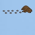 thumbnail image 3 of CafePress - Muddy Chocolate Lab Light T Shirt - Men's Classic Graphic T-Shirt, 3 of 4