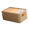 thumbnail image 3 of Cajas De Almacenamiento De Ropa Tipo Cajón, Organizador Plegable De Tela No Tejida De Gran Capacidad Con Asas Para Ropa, Pantalones, Suérteres, Organizador De, 3 of 7