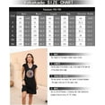 thumbnail image 3 of Higustar Dress for Women Plus Size Short Sleeve V Neck Midi Dresses Summer Fall Casual Maxi Boho Floral Embroidered Flowy Peasant Petite Dress-758/Black-M, 3 of 9