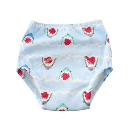 

Booker Unisex Cotton Shorts Reble Potty Training Underwear Nappies Breathable Diapers Training Underpants Shorts