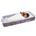 thumbnail image 1 of Cama de viaje para niños pequeños Mooedcoe portátil plegable con laterales, 1 of 7
