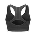thumbnail image 5 of SMihono Power Racerback Sport Bra for Women,Quick Dry Seamless Padded Active Workout Gym Yoga Crop Tank Top Gray 8, 5 of 7
