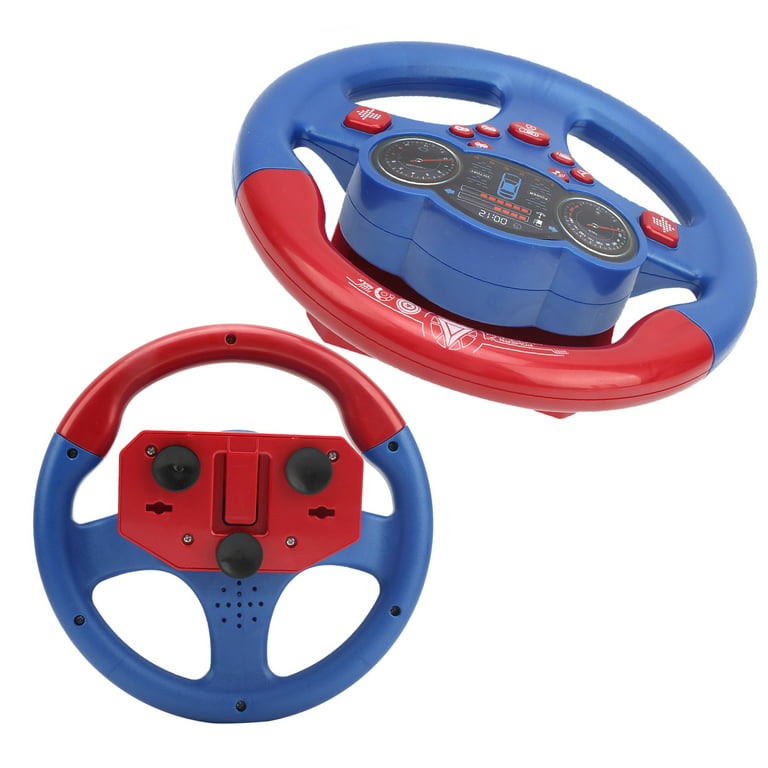 Electric Kids Simulation Steering Wheel Toy Driving Car Steering
