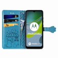 thumbnail image 4 of Funda Cartera FOXDOCK para MOTO E13 , Flip PU con Relieve de Gatos y Perros, Tarjetero y Soporte, 4 of 6